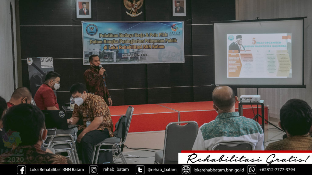 Menuju ZI, Loka Batam Gelar Pelatihan Budaya Kerja & Pola Pikir Dalam Rangka Peningkatan Pelayanan Publik