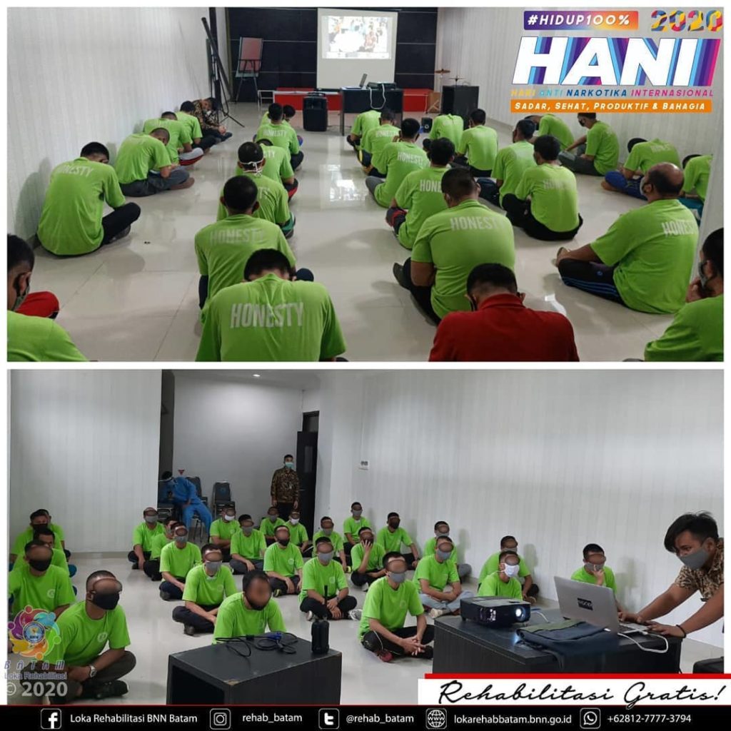 Peringatan Puncak Hari Anti Narkotika Internasional (HANI), 26 Juni 2020