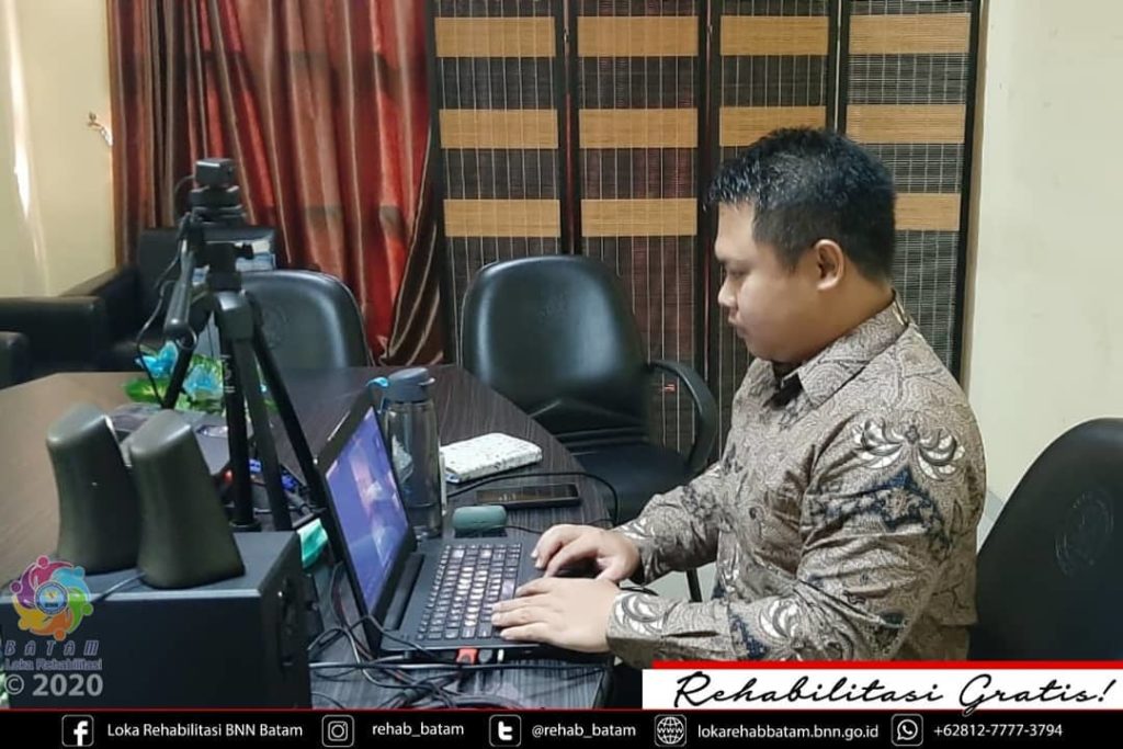 Perdana ! Family Support Group (FSG) Virtual Diselenggarakan di Loka Batam