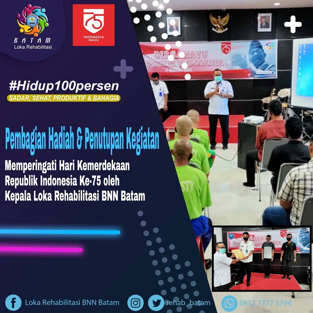 Pembagian Hadiah & Penutupan Rangkaian Kegiatan Dalam Memperingati Hari Kemerdekaan ke 75 tahun Republik Indonesia Pembagian Hadiah & Penutupan Rangkaian Kegiatan Dalam Memperingati Hari Kemerdekaan ke 75 tahun Republik Indonesia