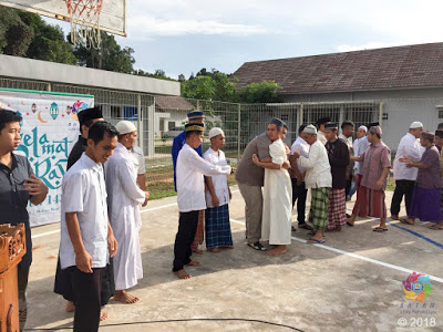 Begini Suasana Shalat Ied 1439 H bersama para residen di Loka Rehabilitasi BNN Batam