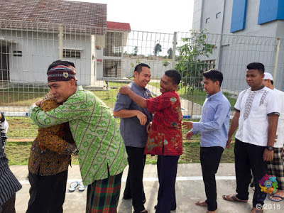 Begini Suasana Shalat Ied 1439 H bersama para residen di Loka Rehabilitasi BNN Batam