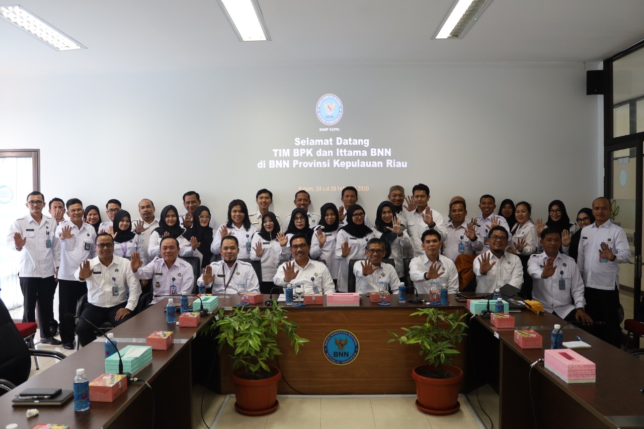 Entry Meeting Pemeriksaan BPK-RI pada BNNP Kepulauan Riau dan Loka Rehabilitasi Batam