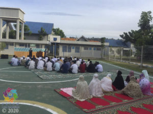 Suasana Idul Fitri 1 Syawal 1441 H / 24 Mei 2020 di Loka Rehabilitasi BNN Batam