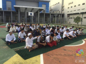 Suasana Idul Fitri 1 Syawal 1441 H / 24 Mei 2020 di Loka Rehabilitasi BNN Batam