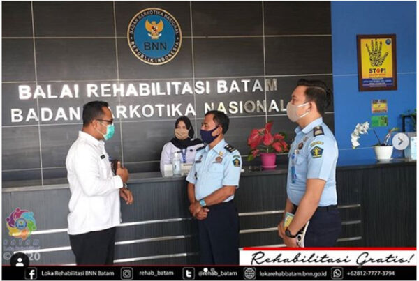 Delegasi LAPAS Khusus Narkotika Kelas II Tanjungpinang, Lakukan Observasi di Loka Rehabilitasi BNN Batam