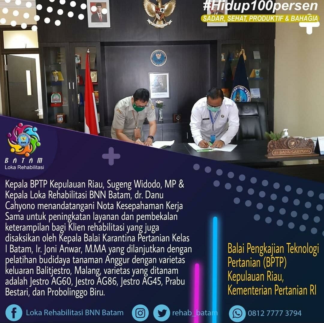 Nota Kesepahaman Kerja Sama Untuk Peningkatan Keterampilan Klien Nota Kesepahaman Kerja Sama Untuk Peningkatan Keterampilan Klien