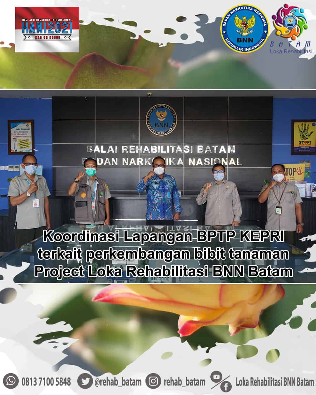 Kunjungan Balai Pengkajian Teknologi Pertanian (BPTP) Prov. Kepulauan Riau