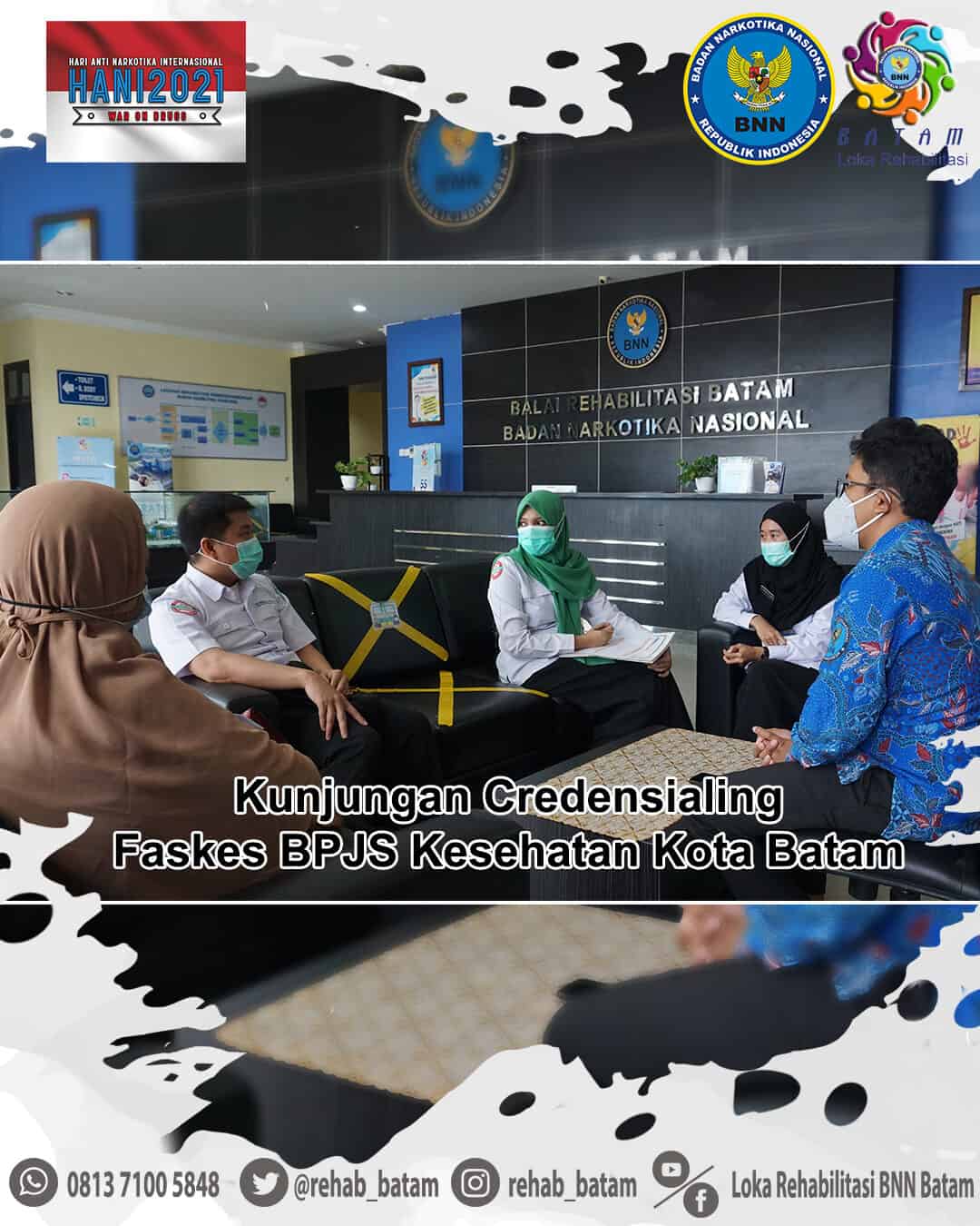 Kunjungan Credensialing Faskes dari BPJS Kesehatan Kota Batam Kunjungan Credensialing Faskes dari BPJS Kesehatan Kota Batam