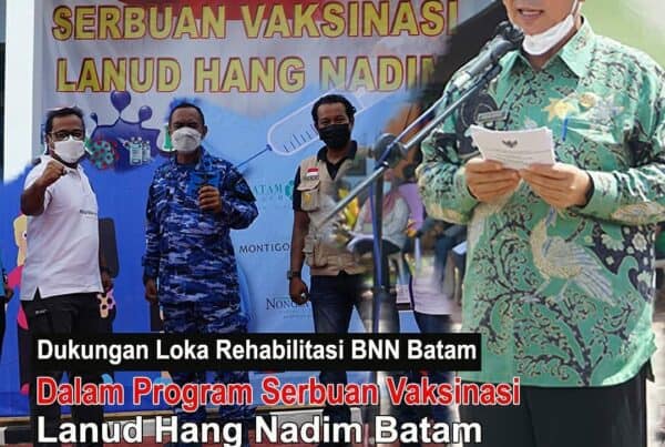 Nakes Loka Batam Dukung Kegiatan Serbuan Vaksinasi di Lanud Hang Nadim Batam