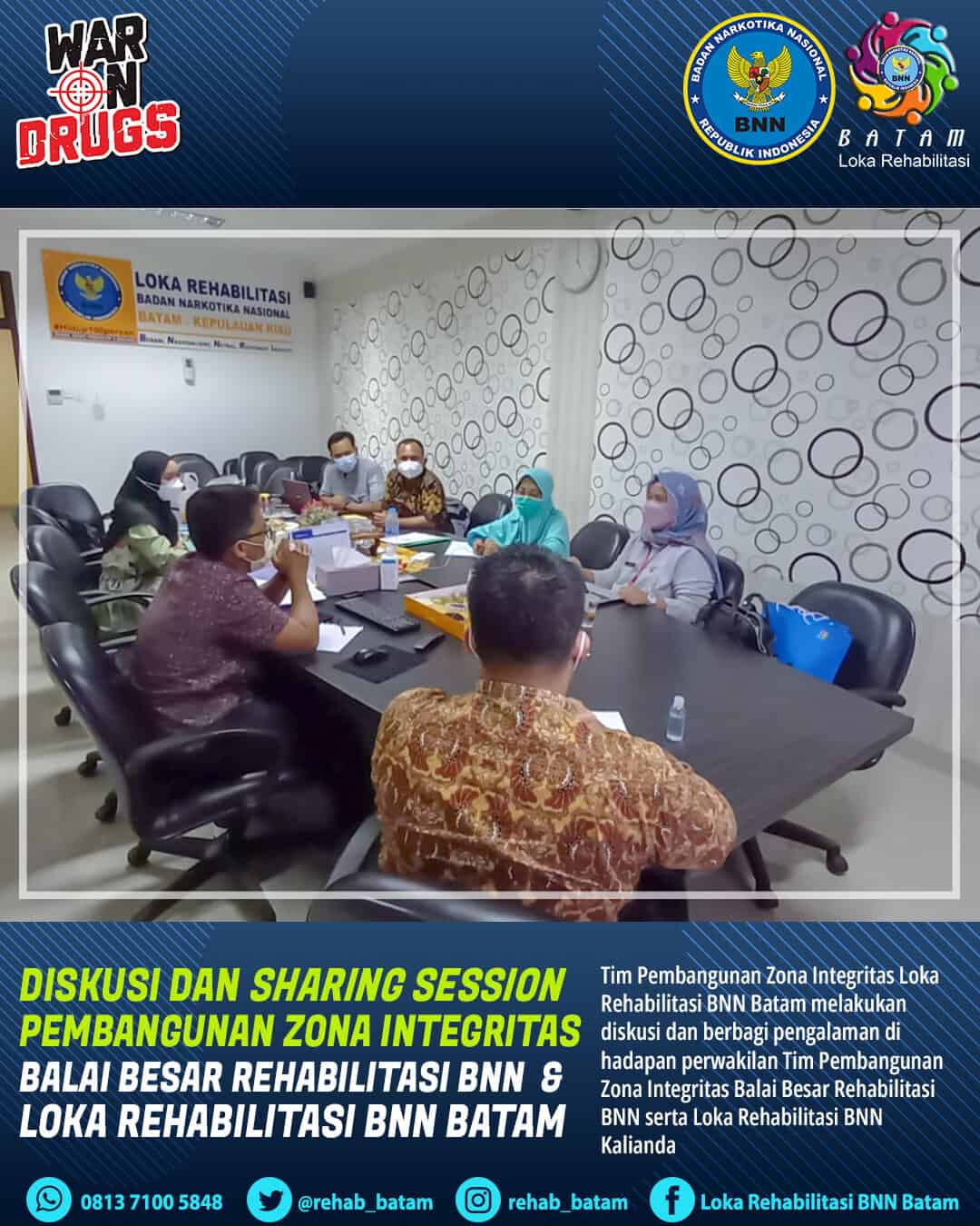 Diskusi dan Sharing Session Antara Tim ZI Balai Besar dan Loka Batam Diskusi dan Sharing Session Antara Tim ZI Balai Besar dan Loka Batam
