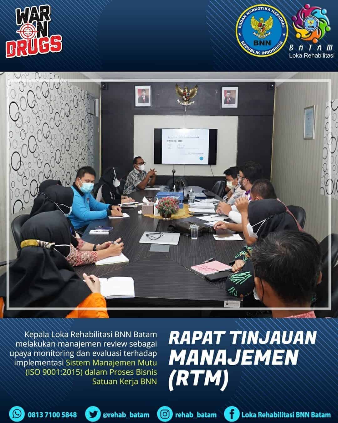 Rapat Tinjauan Manajemen (Management Review) Tahun 2021 Rapat Tinjauan Manajemen (Management Review) Tahun 2021