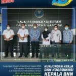 Kunjungan Kerja Kepala BNN Kabupaten Pelalawan ke Loka Rehabilitasi BNN Batam