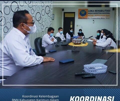 Optimis Gapai SNI, Koordinator Rehabilitasi BNN Kabupaten Karimun Beserta Tim Lakukan Kunjungan ke Loka Rehabilitasi BNN Batam