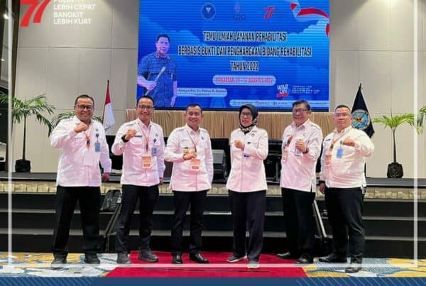 Acara Temu Ilmiah Layanan Rehabilitasi Berbasis Bukti dan Penghargaan Bidang Rehabilitasi tahun 2022