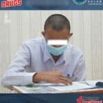 Klien Rehabilitasi Anak Belajar Bersama dengan Para Siswa SMK Negeri 7 Kota Batam