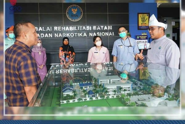 Loka Rehabilitasi BNN Batam Menerima Kunjungan Kerja Inspektur II BNN RI