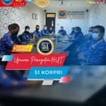 ASN Loka Batam Ikuti Acara Puncak Peringatan Hari Ulang Tahun ke-51 KORPRI Tahun 2022 secara virtual.