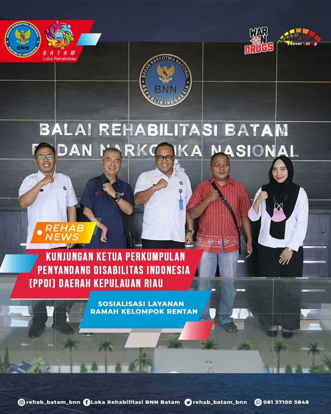 Kunjungan Ketua dan Sekretaris Perkumpulan Penyandang Disabilitas Indonesia (PPDI) Kota Batam. Kunjungan Ketua dan Sekretaris Perkumpulan Penyandang Disabilitas Indonesia (PPDI) Kota Batam.