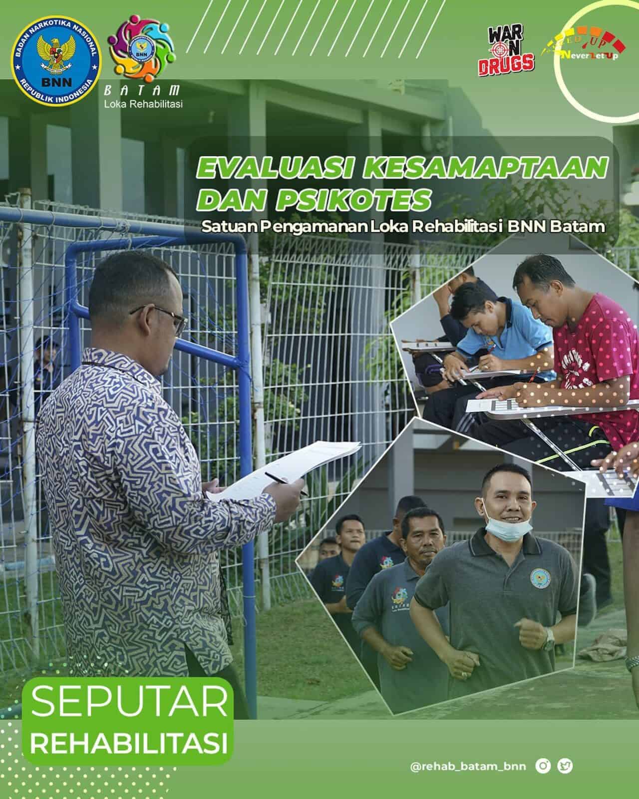Evaluasi Kesamaptaan dan Psikotest Satuan Pengamanan Evaluasi Kesamaptaan dan Psikotes Satuan Pengamanan