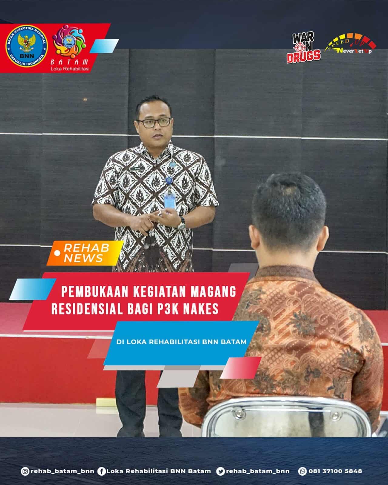 Pembukaan Kegiatan Magang Residensial bagi Pegawai Pemerintah dengan Perjanjian Kerja (P3K) Tenaga Kesehatan Pembukaan Kegiatan Magang Residensial bagi Pegawai Pemerintah dengan Perjanjian Kerja (P3K) Tenaga Kesehatan