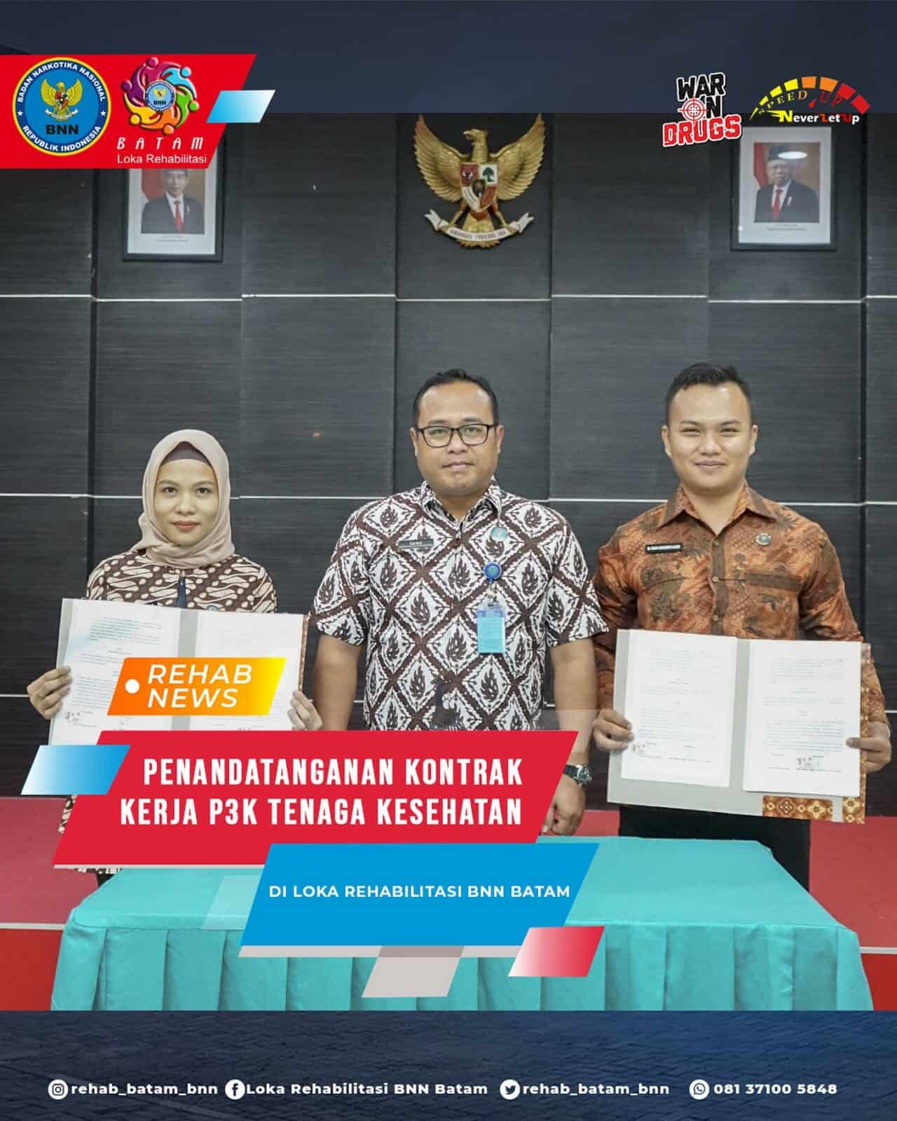 Penandatanganan Kontrak Kerja bagi Pegawai Pemerintah dengan Perjanjian Kerja (P3K) Rumpun Tenaga Kesehatan Penandatanganan Kontrak Kerja bagi Pegawai Pemerintah dengan Perjanjian Kerja (P3K) Rumpun Tenaga Kesehatan