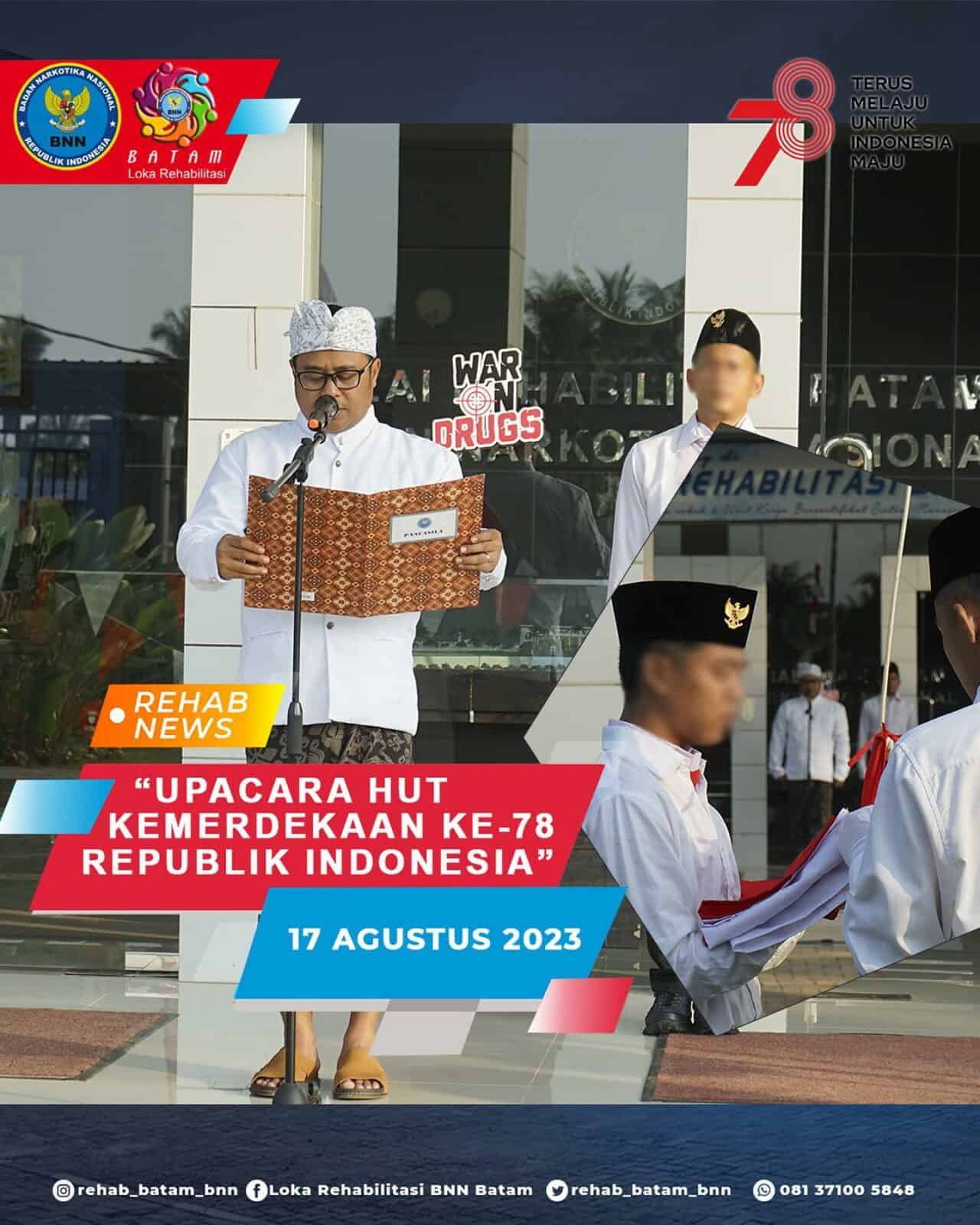 Upacara Bendera Memperingati HUT Kemerdekaan ke 78 Republik Indonesia Upacara Bendera Memperingati HUT Kemerdekaan ke 78 Republik Indonesia