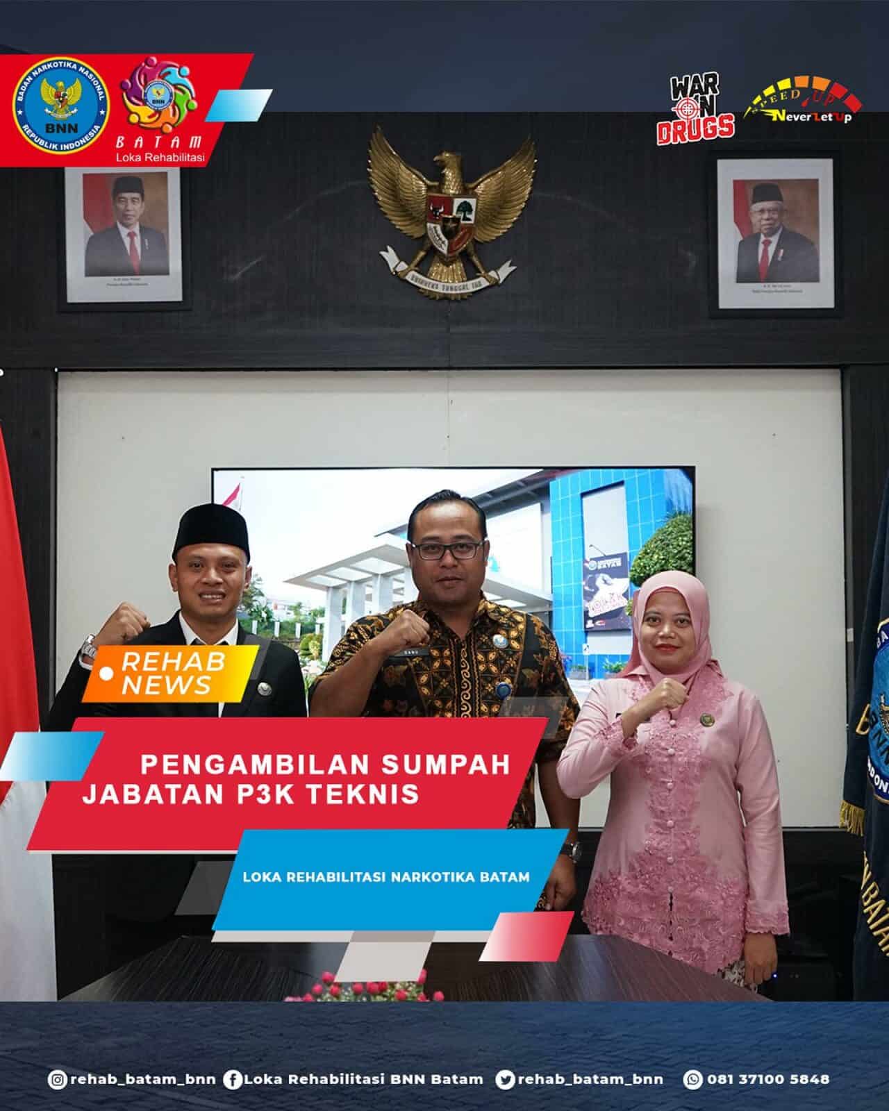 Upacara Pelantikan dan Pengambilan Sumpah/Janji P3K Teknis Upacara Pelantikan dan Pengambilan Sumpah/Janji P3K Teknis