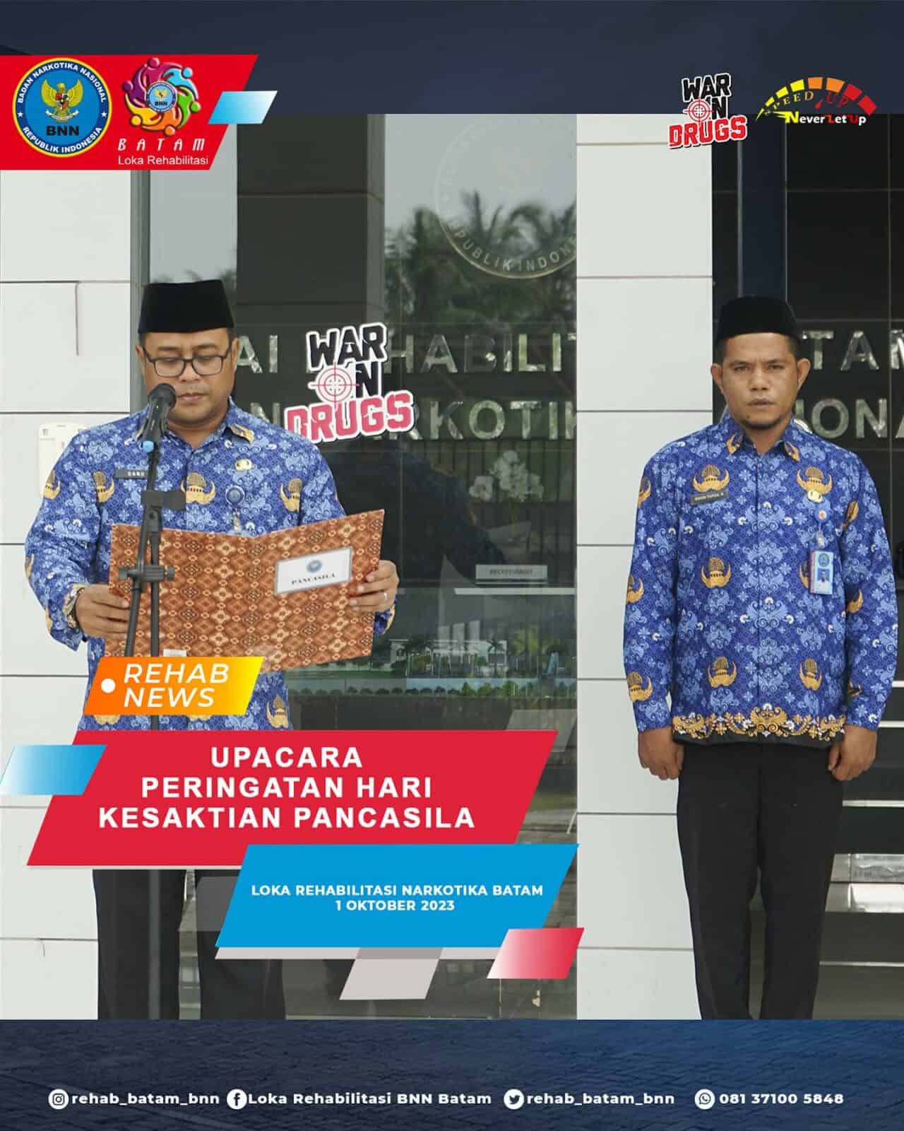 Upacara Peringatan Hari Kesaktian Pancasila tahun 2023 Upacara Peringatan Hari Kesaktian Pancasila tahun 2023