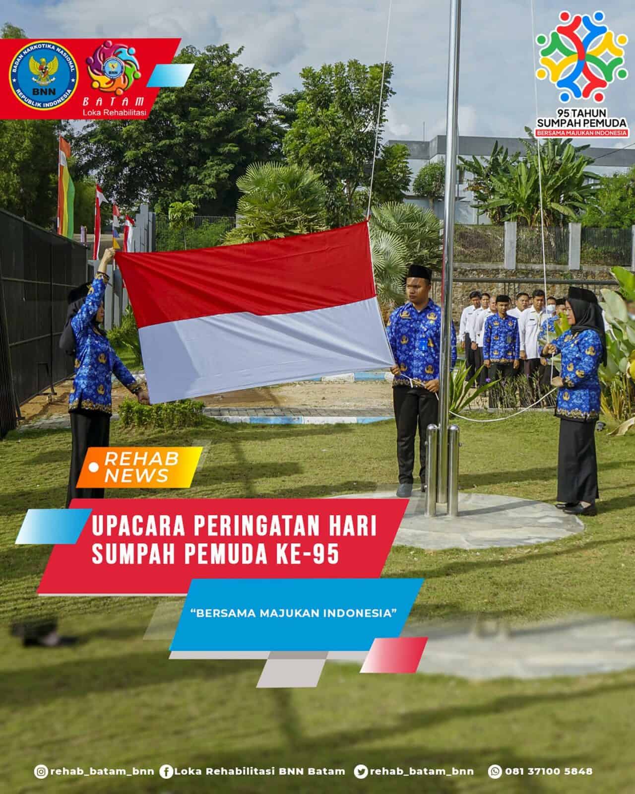 Upacara Bendera Memperingati Hari Sumpah Pemuda ke 95 Upacara Bendera Memperingati Hari Sumpah Pemuda ke 95