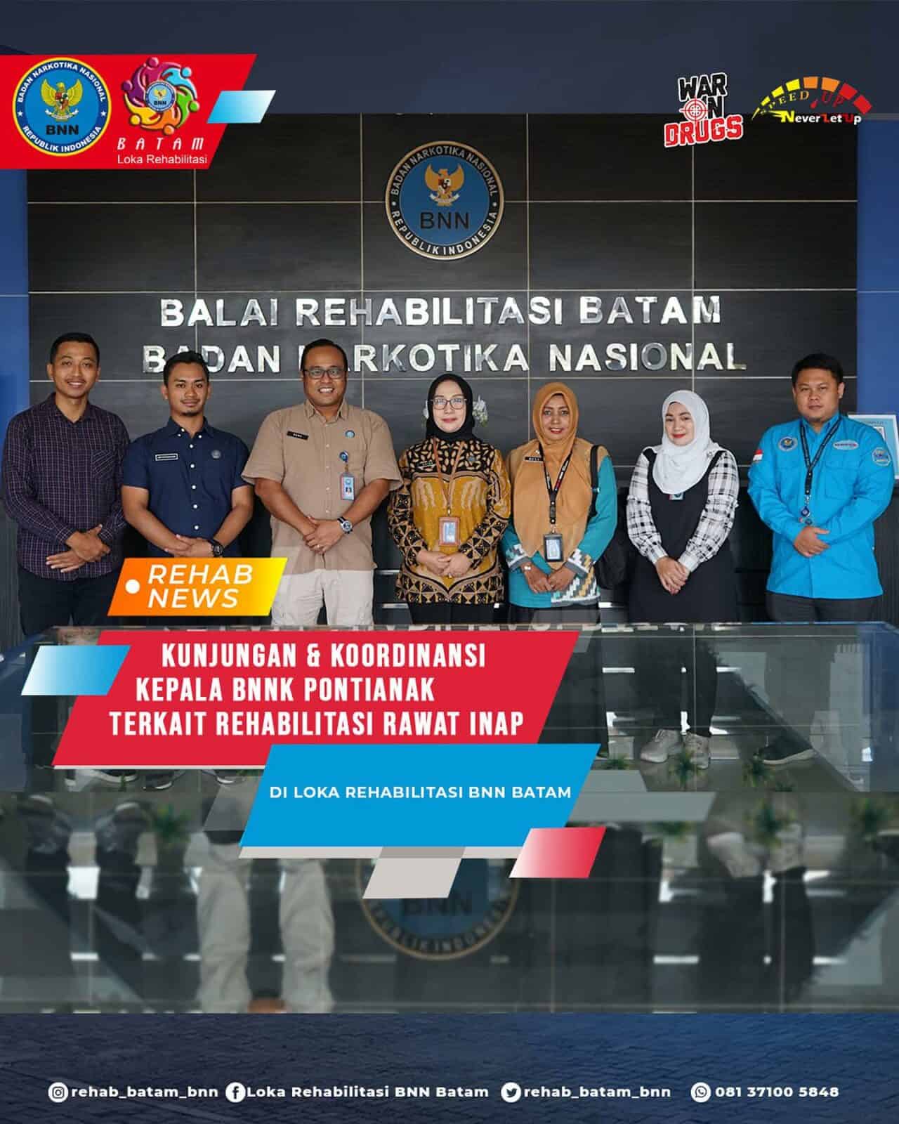 Kunjungan Kerja Kepala BNN Kota Pontianak Kunjungan Kerja Kepala BNN Kota Pontianak