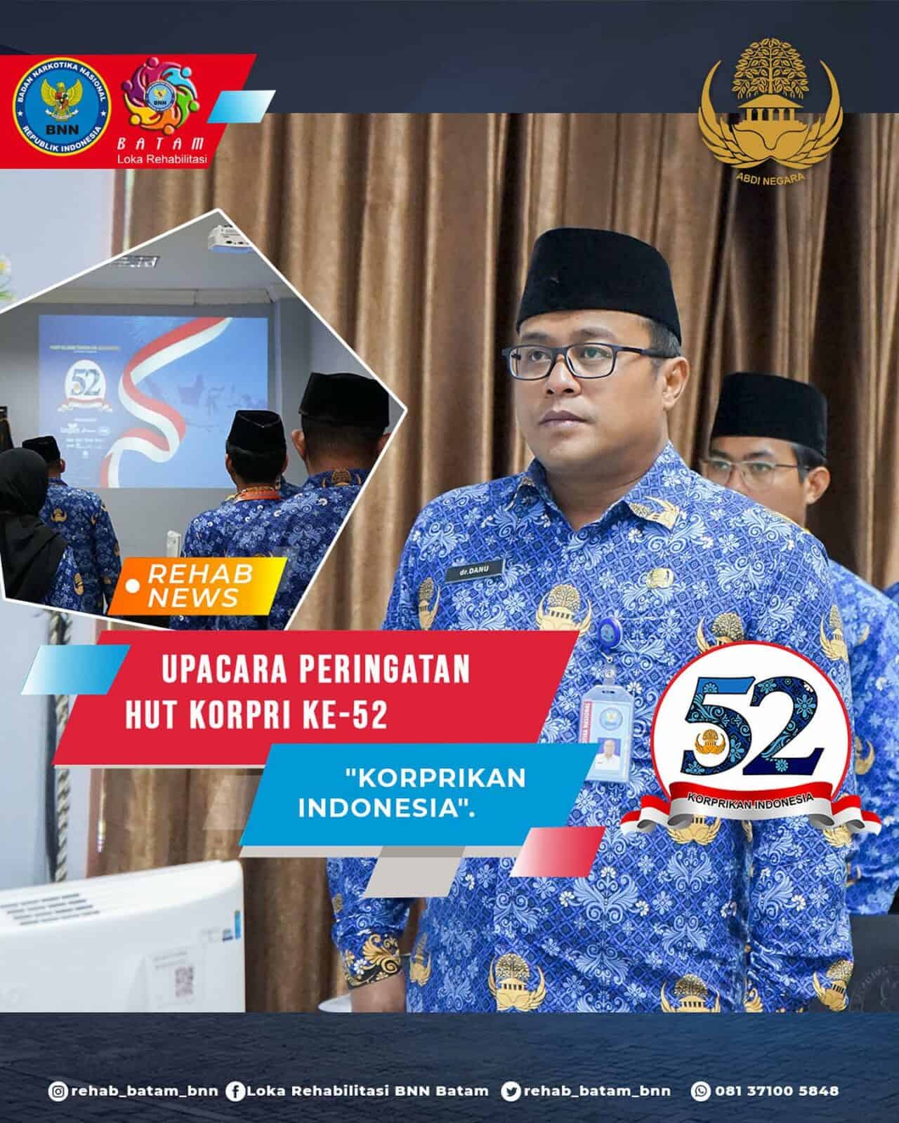 Peringatan Puncak HUT KORPRI ke-52 Tahun Peringatan Puncak HUT KORPRI ke-52 Tahun