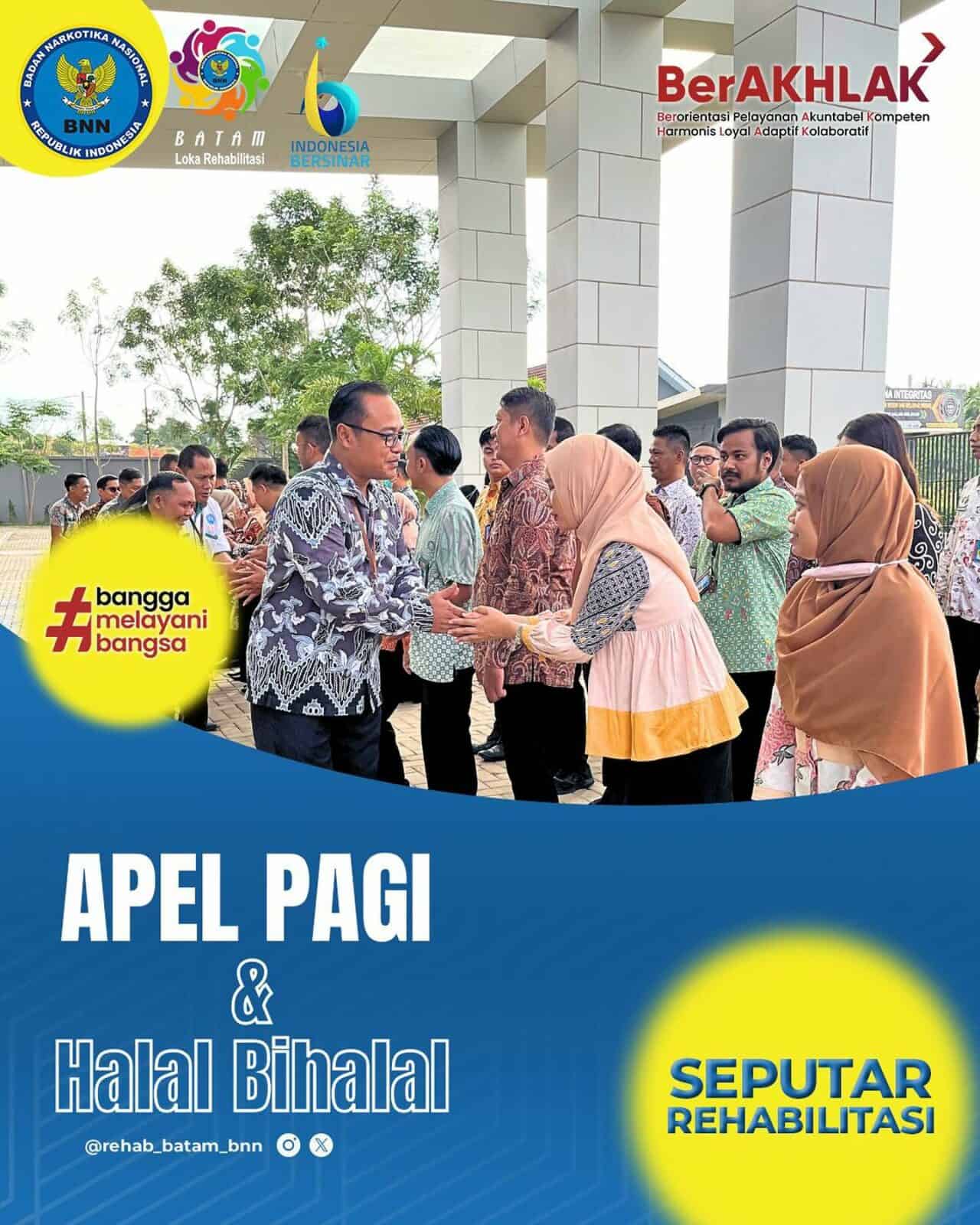 Apel Pagi dan Halal Bihalal Pasca Libur Idulfitri 1445 H Apel Pagi dan Halal Bihalal Pasca Libur Idulfitri 1445 H