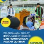 Shalat Idul Adha 1445 H dan Pemotongan Hewan Qurban