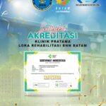 Klinik Pratama Loka Rehabilitasi BNN Batam Terakreditasi PARIPURNA