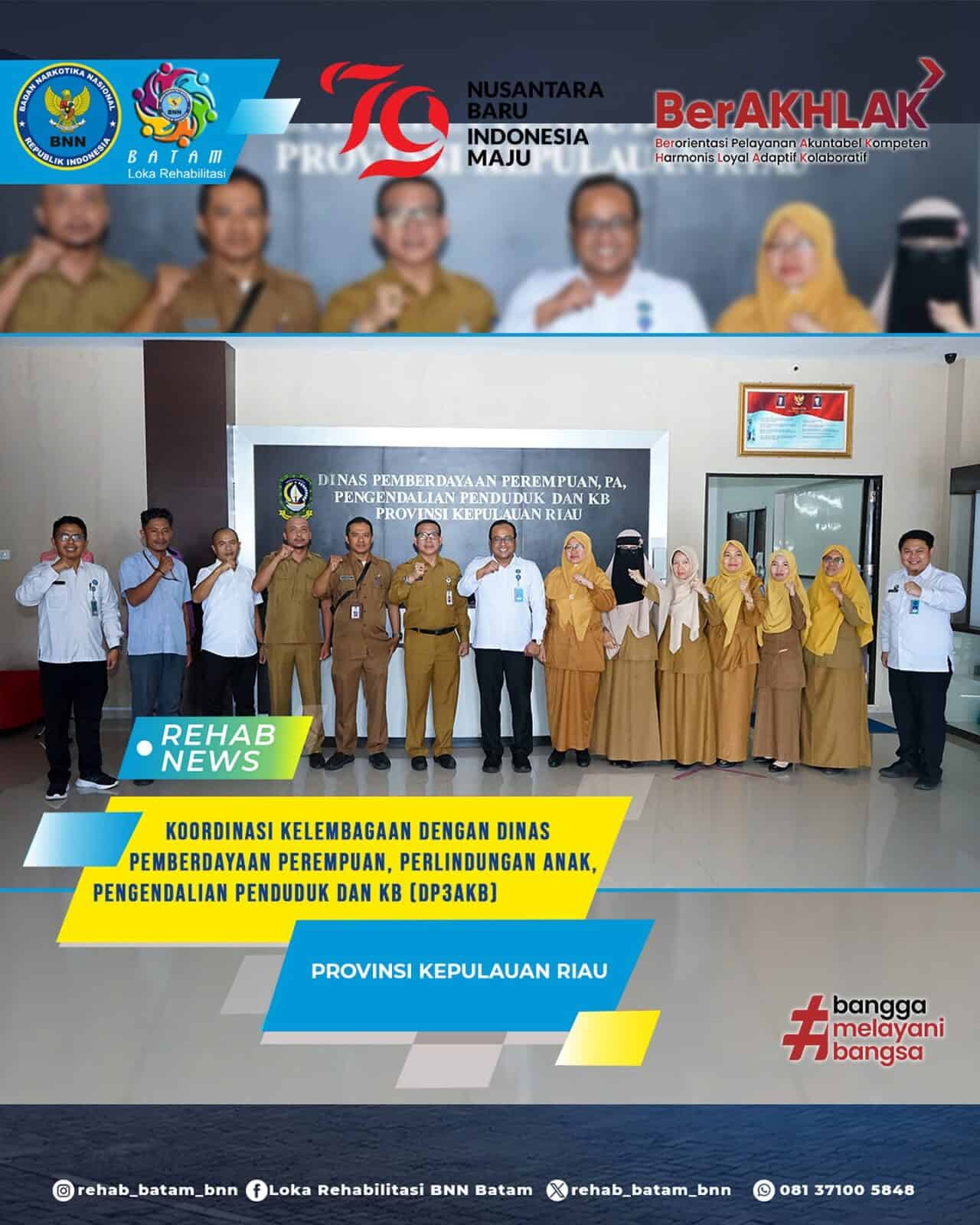 Kolaborasi Untuk Layanan Responsif Anak, Kepala Loka Sambangi Dinas DP3AKB Kepulauan Riau Kolaborasi Untuk Layanan Responsif Anak, Kepala Loka Sambangi Dinas DP3AKB Kepulauan Riau