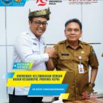 Bahas Rehabilitasi Anak, Kepala Loka Kunjungi Badan Kesbangpol Provinsi Kepulauan Riau.