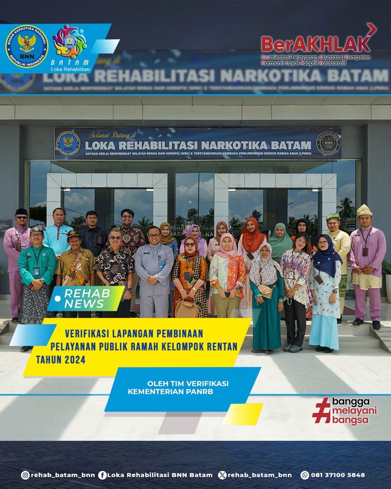 Pelaksanaan Verifikasi Lapangan Pembinaan Pelayanan Publik Ramah Kelompok Rentan Tahun 2024 Pelaksanaan Verifikasi Lapangan Pembinaan Pelayanan Publik Ramah Kelompok Rentan Tahun 2024