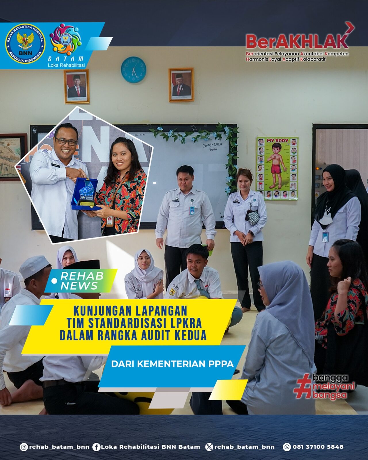 Kunjungan Lapangan Tim Auditor Kementerian Pemberdayaan Perempuan dan Perlindungan Anak Kunjungan Lapangan Tim Auditor Kementerian Pemberdayaan Perempuan dan Perlindungan Anak