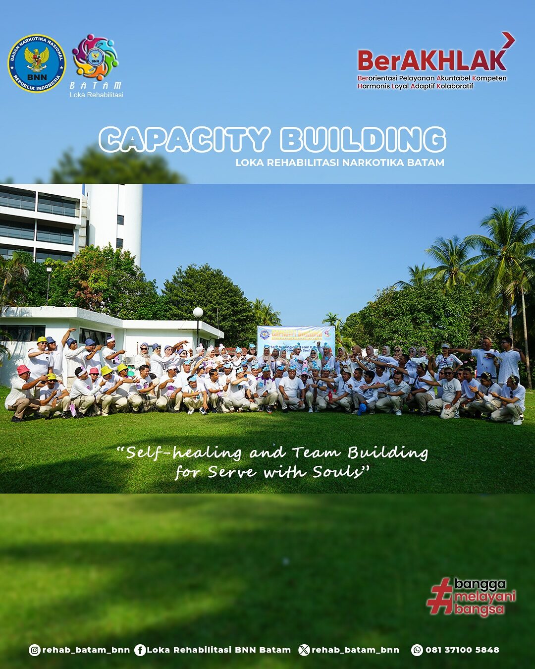 Capacity Building Staf Loka Rehabilitasi Narkotika Batam tahun 2024 Capacity Building Staf Loka Rehabilitasi Narkotika Batam tahun 2024