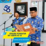 Apel Peringatan Hari Ulang Tahun ke 53 tahun Korps Pegawai Republik Indonesia (KORPRI)