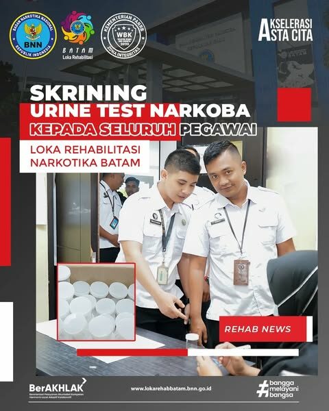 Kegiatan Skrining Tes Urine Narkoba Kepada Seluruh Pegawai. Kegiatan Skrining Tes Urine Narkoba Kepada Seluruh Pegawai.