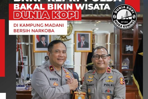 BNNP Kepri-Polda Kepri Bakal Bikin Wisata Dunia Kopi di Kampung Madani Bersih Narkoba
