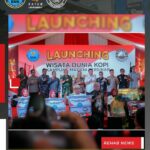 Peresmian Wisata Dunia Kopi Kampung Madani Bersinar di Kelurahan Muka Kuning