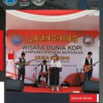 Peresmian Wisata Dunia Kopi Kampung Madani Bersinar di Kelurahan Muka Kuning