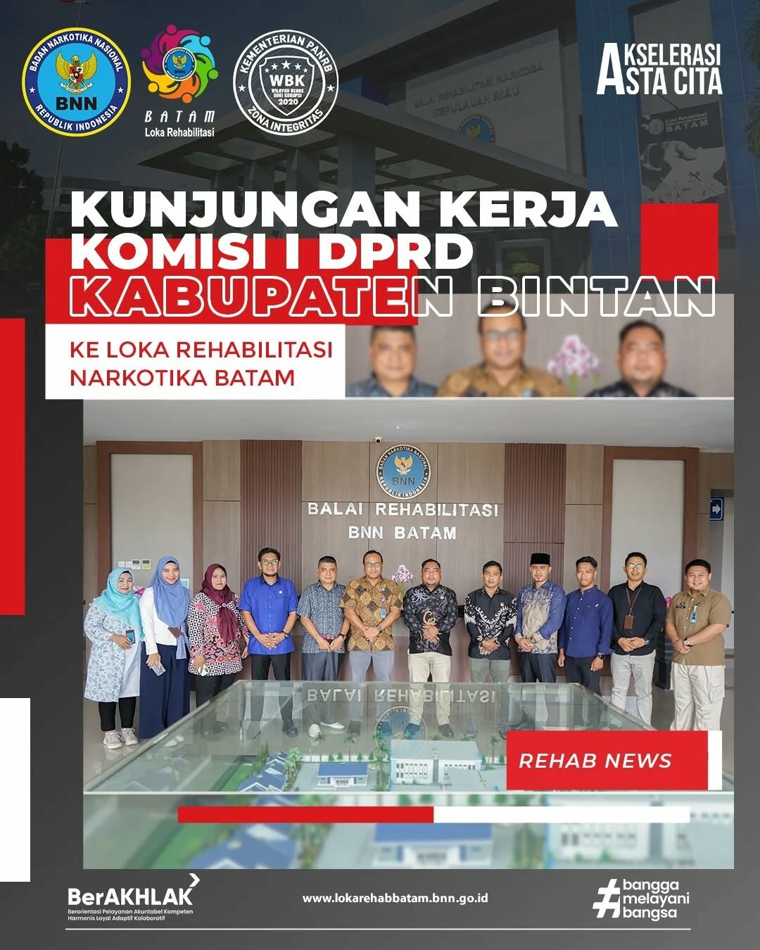 Kunjungan Kerja Komisi I DPRD Kabupaten Bintan ke Loka Batam Kunjungan Kerja Komisi I DPRD Kabupaten Bintan ke Loka Batam