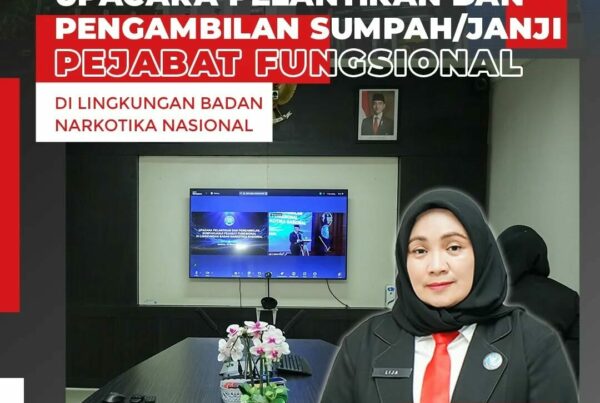 Upacara Pelantikan dan Pengambilan Sumpah/Janji Pejabat Fungsional di Lingkungan BNN RI