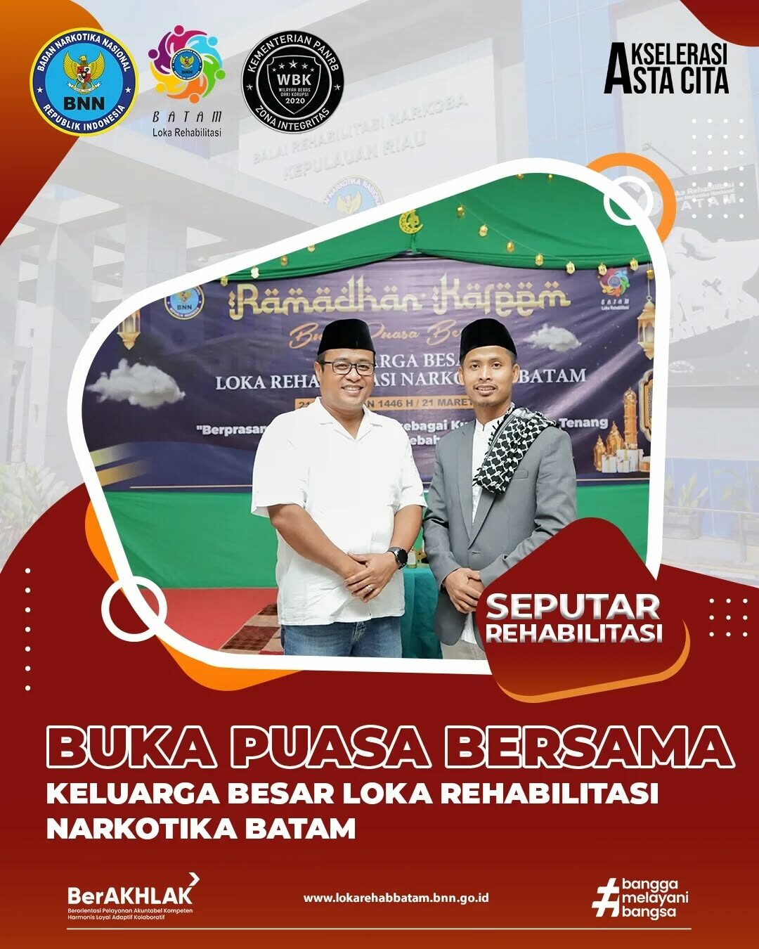 Buka Puasa Bersama Keluarga Besar Loka Rehabilitasi Narkotika Batam Buka Puasa Bersama Keluarga Besar Loka Rehabilitasi Narkotika Batam