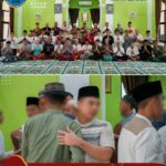 Kegiatan Sholat Idul Fitri 1446 H di Area Masjid Loka Rehabilitasi Narkotika Batam