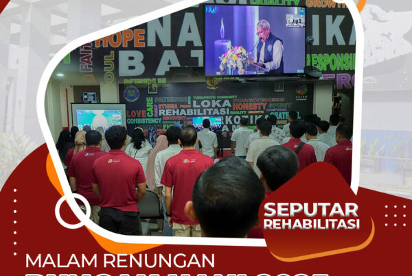 Malam Renungan Memperingati puncak Hari Anti Narkotika Internasional (HANI) 2025